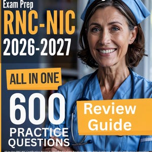 Guide de révision de l'examen RNC-NIC : 600 questions pratiques, 4 tests pratiques