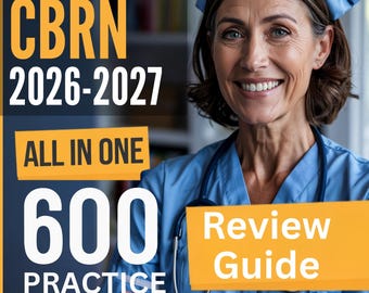 Guía de repaso del examen CBRN: 600 preguntas de práctica