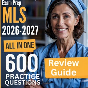 Reviewgids MLS ASCP-examen: 600 vragen en oefentests