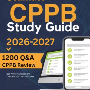 Guida allo studio CPPB: 1200 domande e risposte + simulatore d'esame online + revisione + bonus / esame per acquirenti pubblici certificati MSNCB