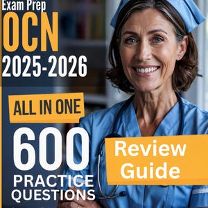 OGN-Lernführer: All-In-One-OCN-Zertifizierungsprüfungsleitfaden + 4 Übungstests (600 Fragen), ONCC Oncology zertifizierte Krankenschwester-Prüfung