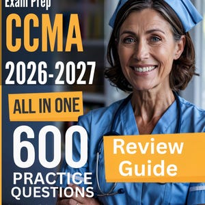 CCMA Exam Prep 2026-2027: All-In-One Prüfungsleitfaden + 600 Übungsfragen