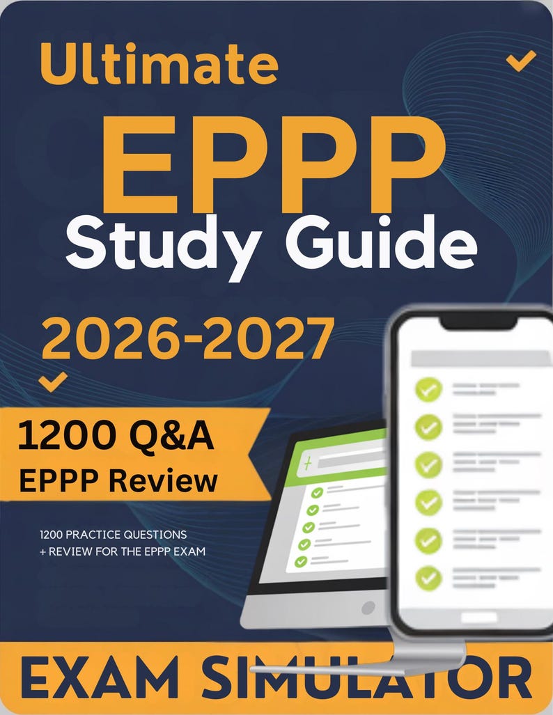 Guía de estudio EPPP: 1200 preguntas y respuestas + Simulador de examen ...