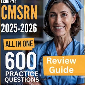 cmsrn - Studienführer: All-in-One-CMSRN-Zertifizierungsüberprüfungsleitfaden + 4 Übungstests (600 Qs), AMSN-Prüfung für medizinische Dienstleister
