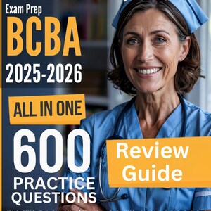 Guida allo studio BCBA: Guida completa alla revisione della certificazione BCBA + 4 set di test pratici (600 domande), esame per analista comportamentale certificato BACB