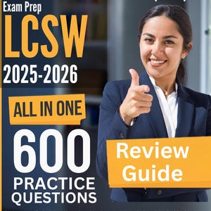 LCSW-Lernführer: All-In-One-Leitfaden zur Prüfung der LCSW-Zertifizierung + 4 Übungstests (600 Qs), ASWB-zertifizierte Prüfung zum Klinischen Sozialarbeiter