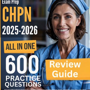 Guia de estudo CHPN: Guia de revisão de certificação CHPN completo + 4 conjuntos de testes práticos (600 perguntas), Exame de enfermagem de cuidados paliativos e de cuidados paliativos HPCC