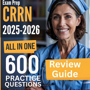 Guida allo studio CRRN: Guida completa alla revisione della certificazione CRRN + 4 test pratici (600 domande), esame per infermieri di riabilitazione certificati RNCB