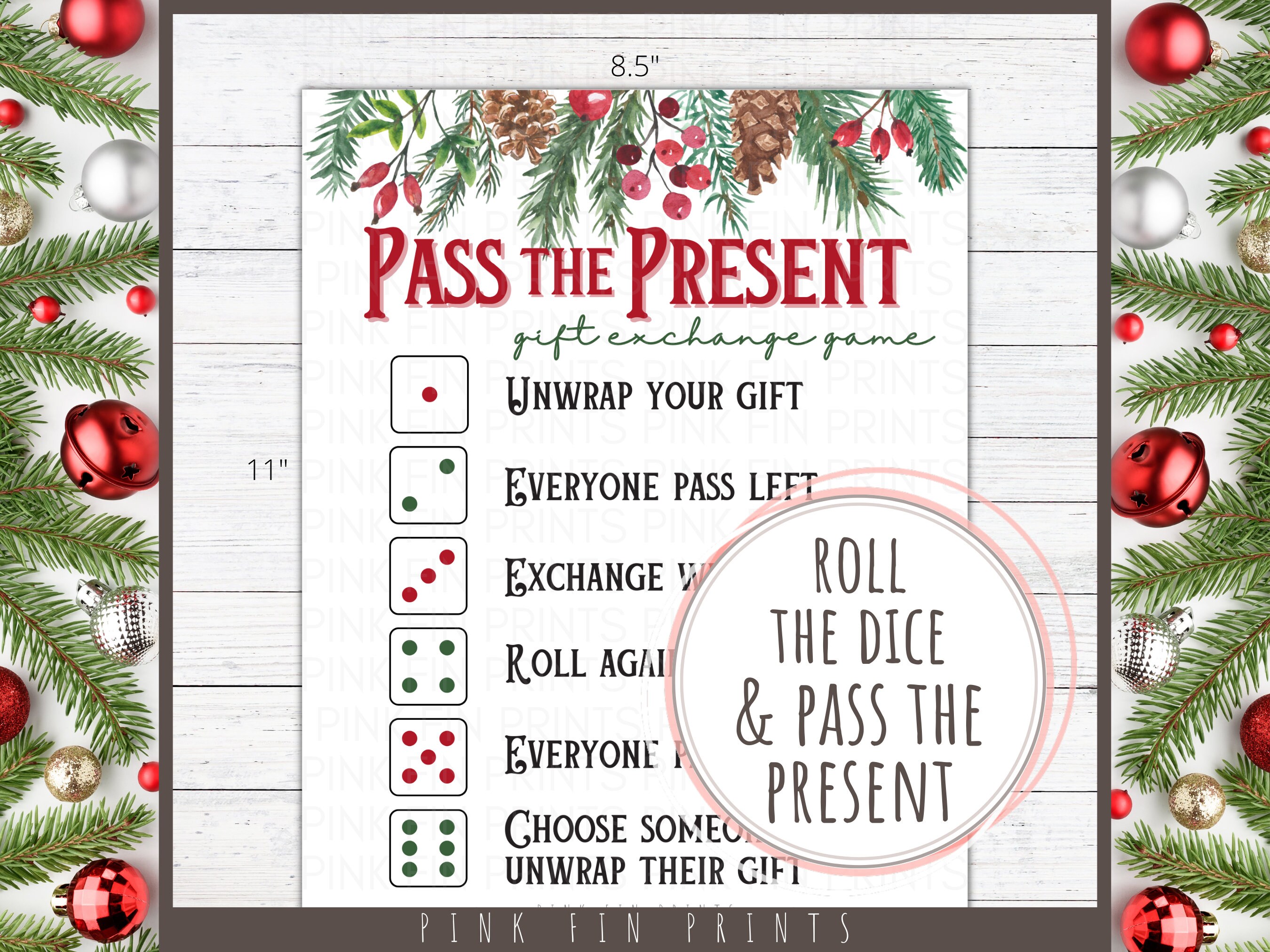 Unique Gift Exchange Game - Free Printable Included