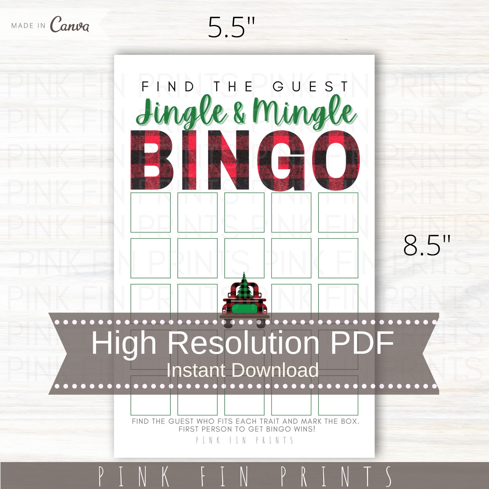 Jingle and Mingle Bingo for Adults Printable Christmas Games - Etsy