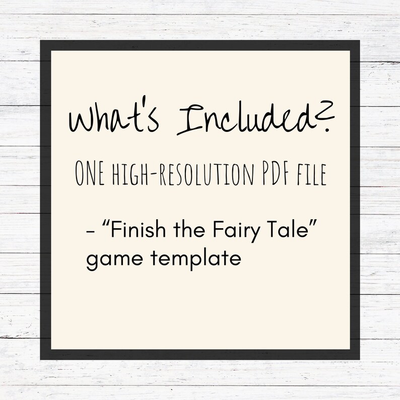 Finish the Fairy Tale Wine Game for Galentines Day Adult Etsy