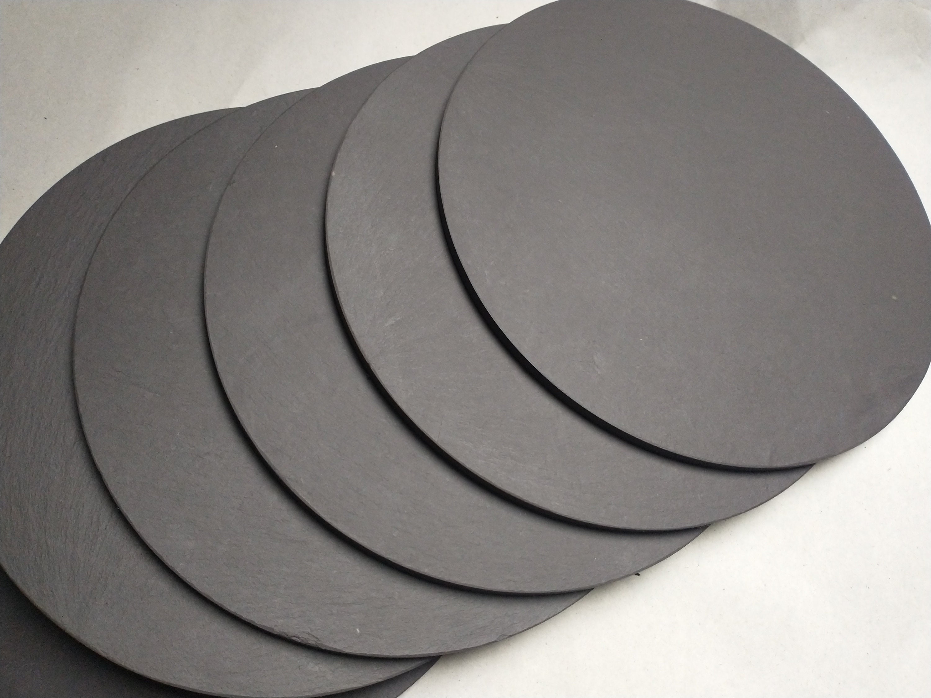 Welsh Mat 1 X Bespoke Welsh Slate Table Place Mat 23 Cm North Wales Slate - Etsy