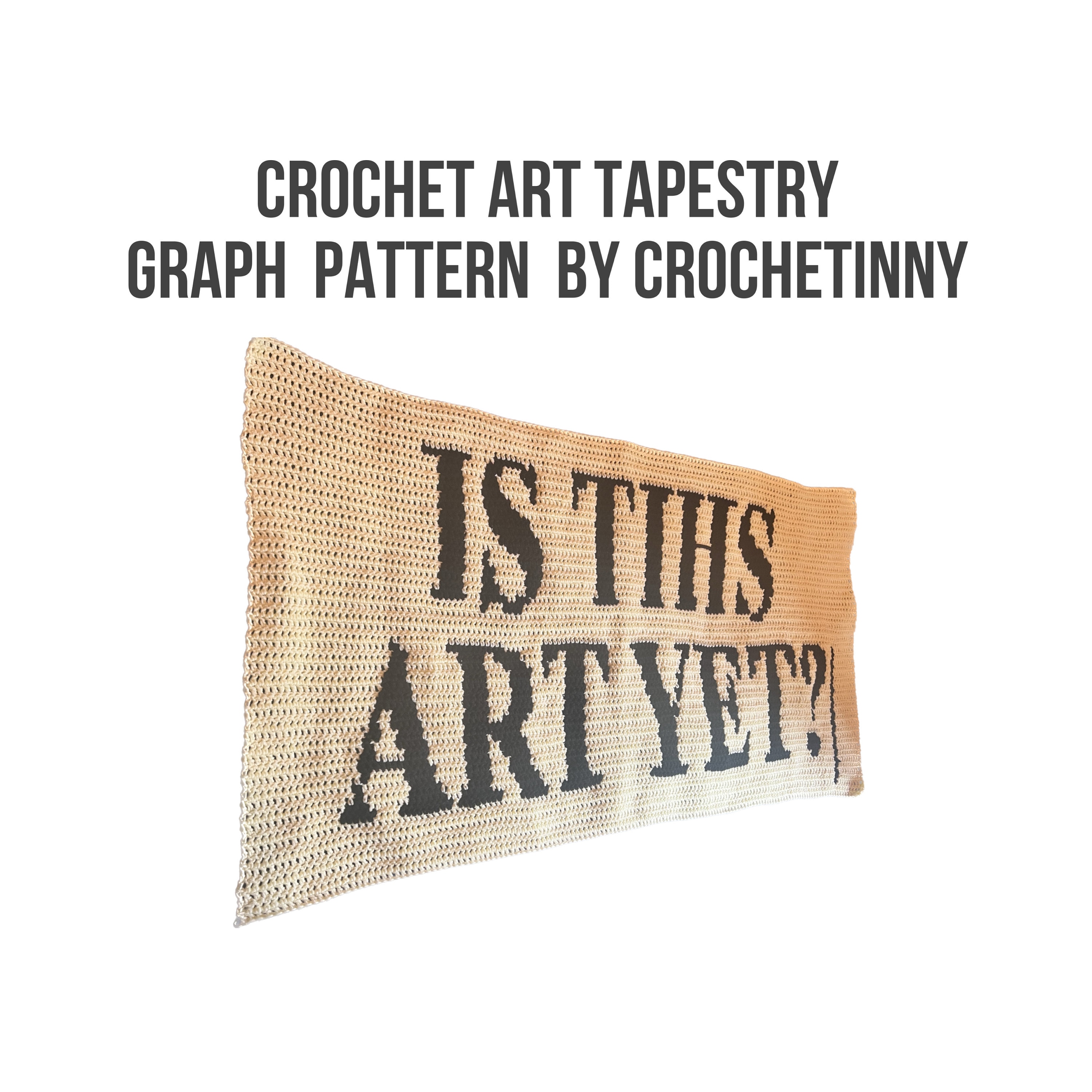 ITSAY Tapestry Crochet Graph Pattern by Crochetinny - Etsy