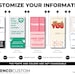 Printed Box Labels for Your Packaging | 100 Total Labels | Customized ...