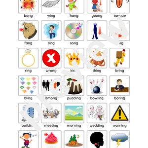 Phoneme &quot;NG&quot; for Speech Therapy Practice - 2 pages!