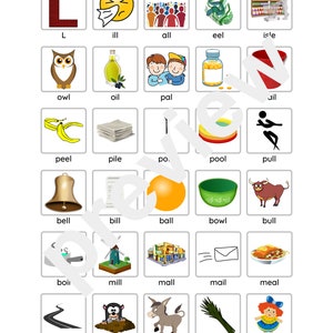 Phoneme &quot;L&quot; for Speech Therapy Practice - 9 pages!