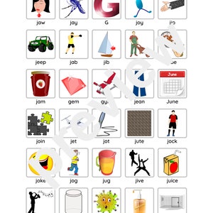 Phoneme &quot;J&quot; for Speech Therapy Practice - 5 pages!
