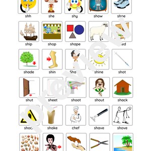 Phoneme &quot;SH&quot; for Speech Therapy Practice - 3 pages!