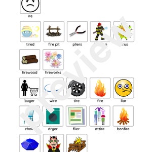 Vocalic &quot;IRE&quot; Worksheet for Speech Therapy Practice