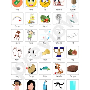Phoneme &quot;F&quot; for Speech Therapy Practice - 3 pages!