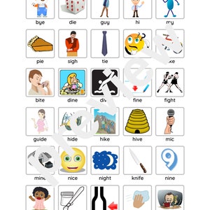 Long &quot;I&quot; Worksheet for Speech Therapy Practice