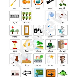 Vocalic &quot;OR&quot; Worksheets for Speech Therapy Practice - 2 pages!