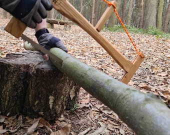 American Ash 21" Buck Saw - Handmade in England