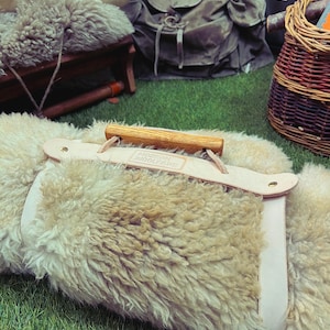 Blanket Bedroll Straps - Full Grain Leather and Brass