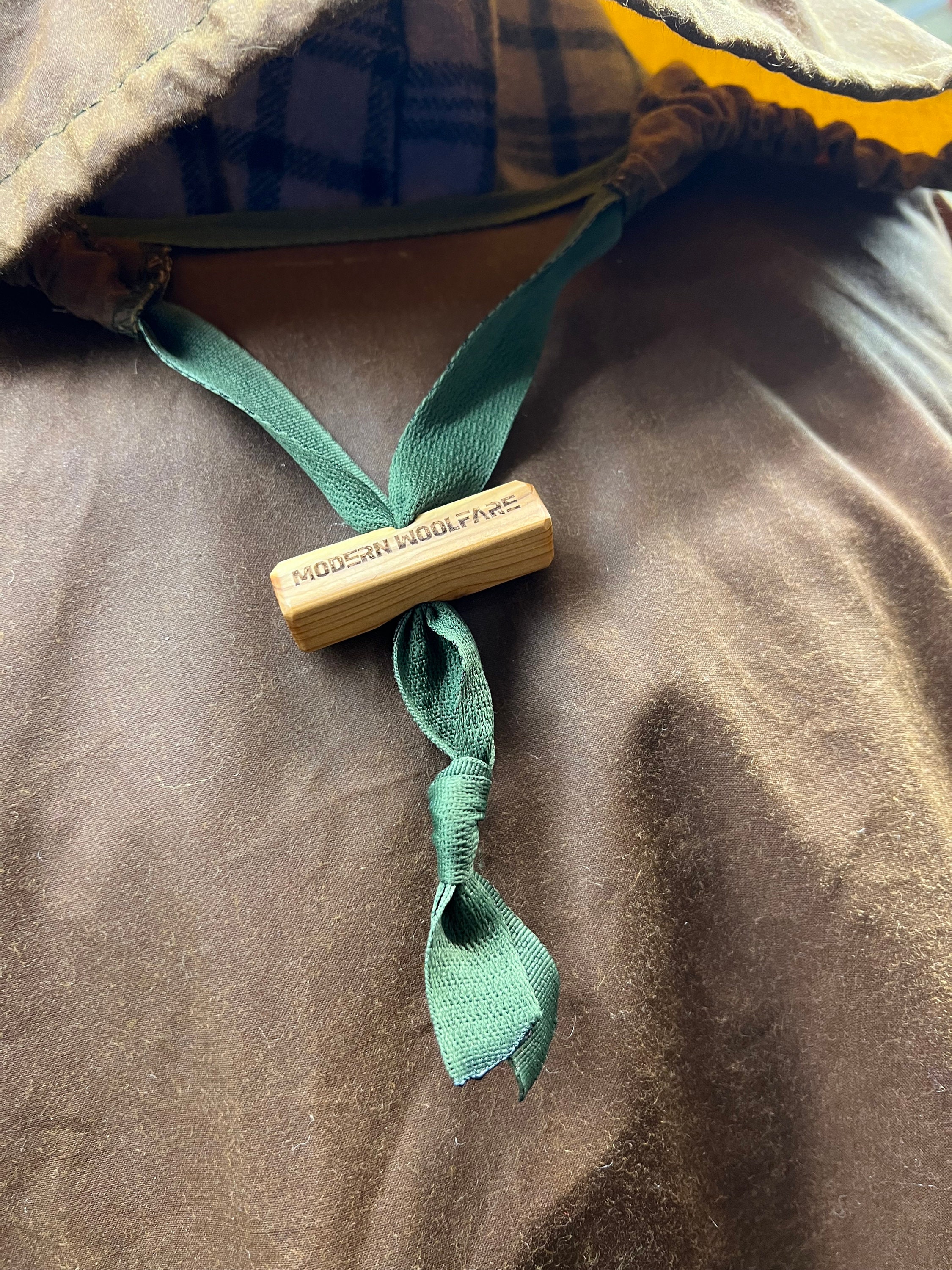 Waxed Cotton Poncho Handmade in the UK Etsy UK