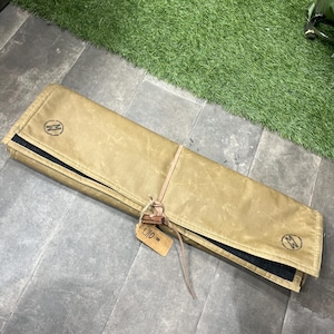Waxed Cotton and Wool Bedroll/Rollmat