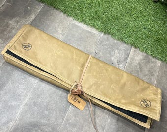 Waxed Cotton and Wool Bedroll/Rollmat