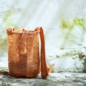 Fique Mochila | Market Bag | Reusable Bag | Shoulder Bag | Hand Woven Bag | Boho Style Bag |Grocery Bag