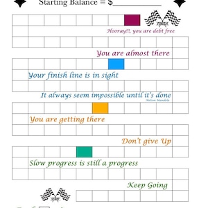 Debt Payoff Tracker with quotes