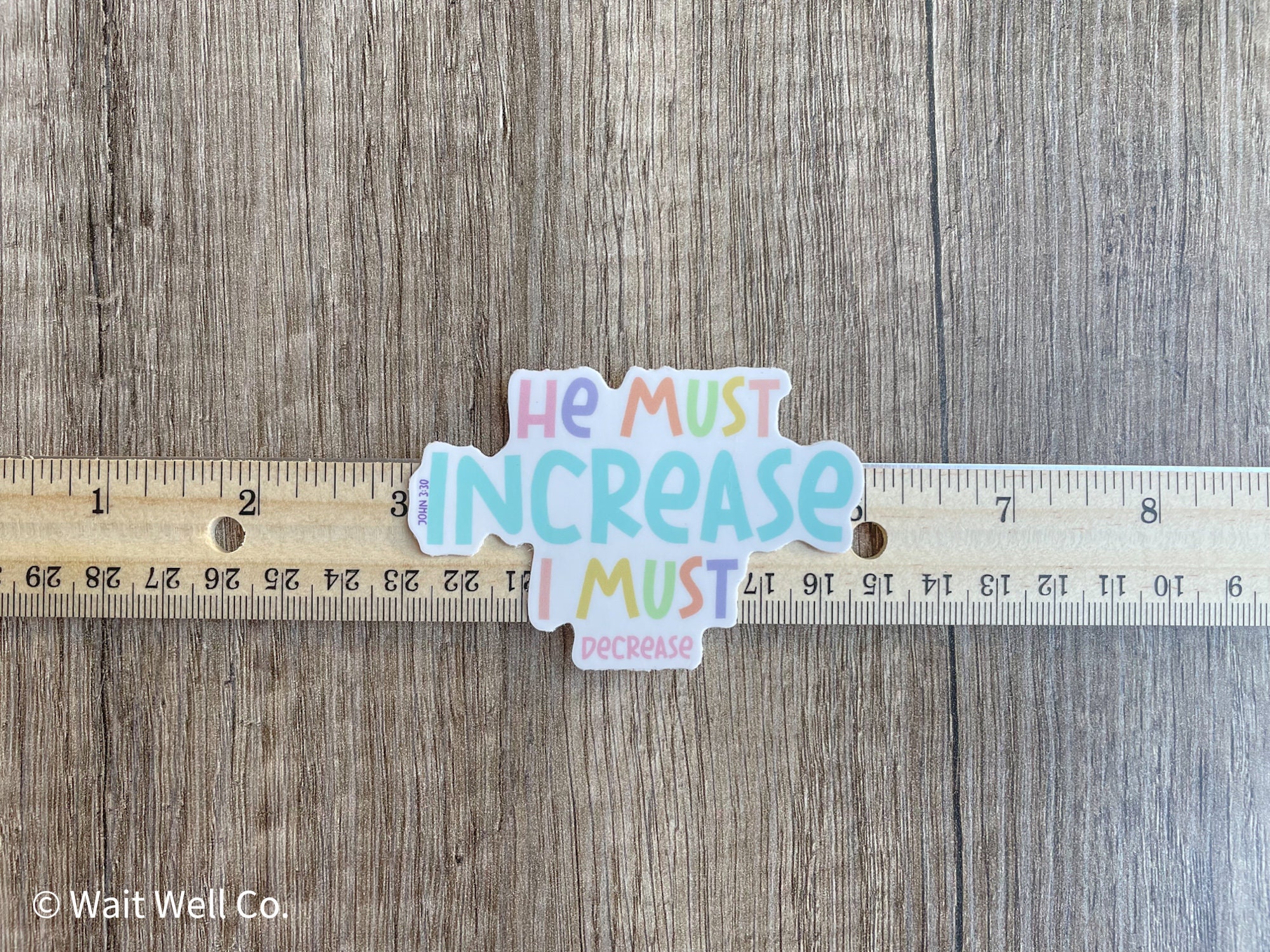 Bible Verse Sticker Christian Sticker Vinyl Water Bottle Sticker Laptop ...