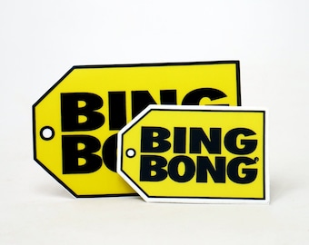 Bing Bong Sticker 2-Pack, Laptop/Water Bottle Decals