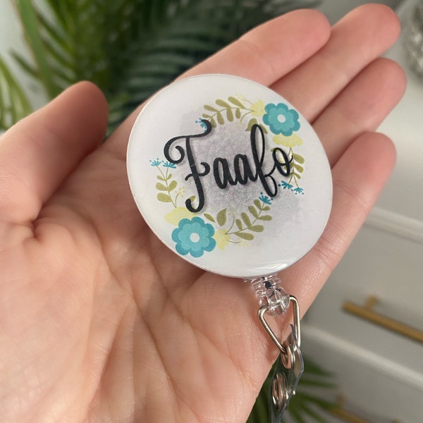 FAAFO Badge Reel