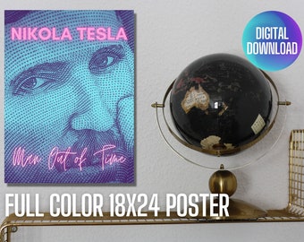 Starseed Poster | Digital Download | Nikola Tesla #10