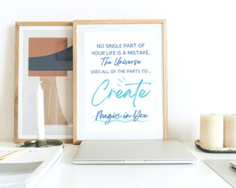 3 Pack of Inspirational Quote Printables | Creative| Highest You | Universe