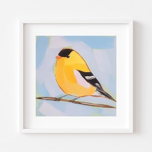 Yellow Bird Art Print