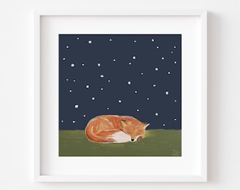 Fox Art Print