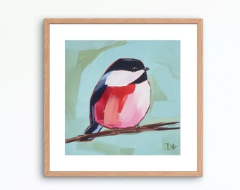 Chickadee Art Print