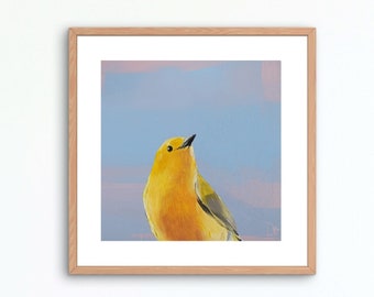 Yellow Bird Art Print