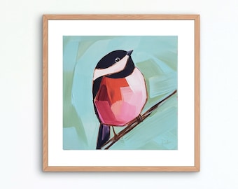 Chickadee Art Print