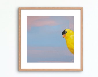 Goldfinch Bird Art Print