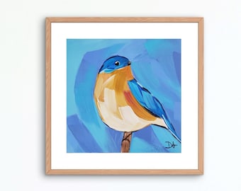 Bluebird Art Print