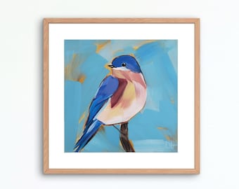 Bluebird Art Print