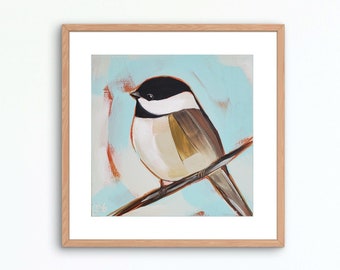 Chickadee Art Print