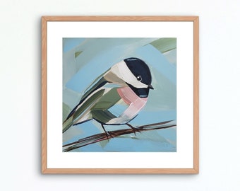 Chickadee Art Print