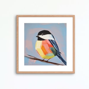 Chickadee Art Print