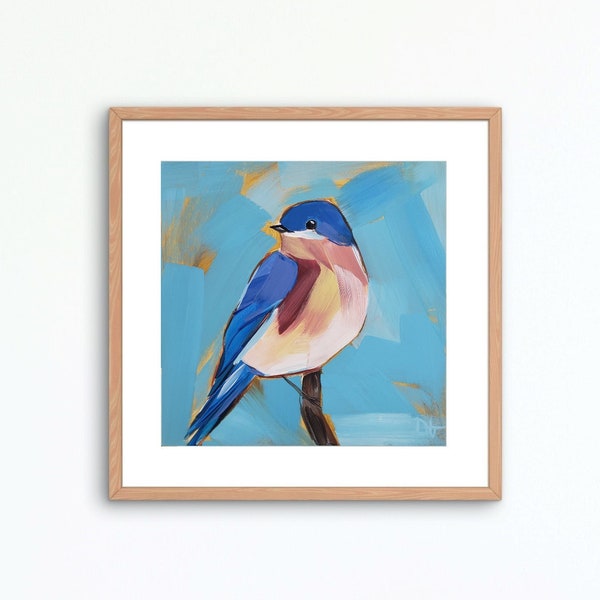 Bluebird Art Print